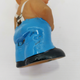 Игрушка детская "Поросенок", резина, с заводным механизмом (работоспособность неизвестна). Картинка 2